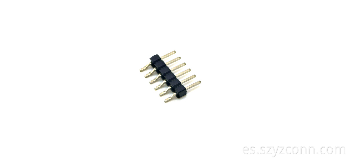 2.54mm pin header right angle smt
